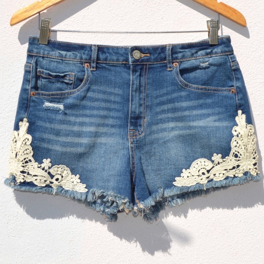 High waisted shorties